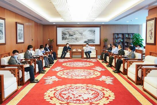 華能集團有限公司總經(jīng)理、黨組副書記鄧建玲會見電力規(guī)劃設計總院院長杜忠明