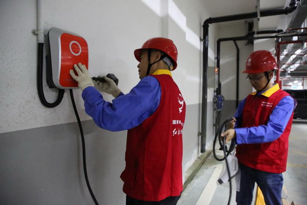 國網寧?？h供電公司加快推進新建小區(qū)充電設施整體配套項目