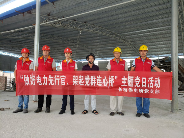 國網(wǎng)廣昌縣供電公司：開展“做好電力先行官、架起黨群連心橋”主題黨日活動
