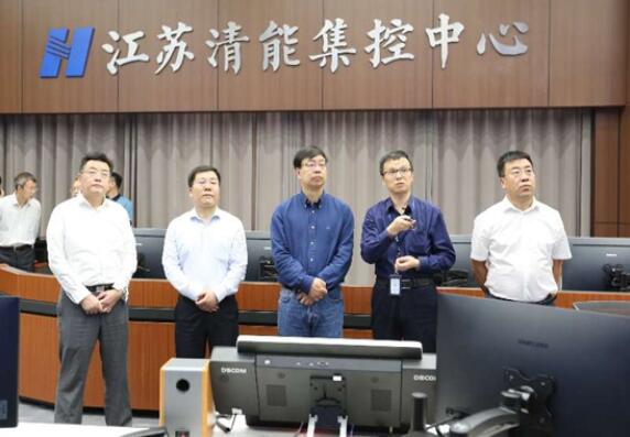 中國(guó)華能集團(tuán)有限公司總經(jīng)理、黨組副書記鄧建玲到華能在蘇企業(yè)調(diào)研