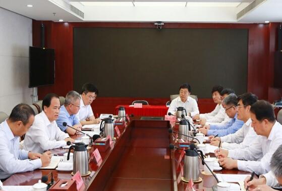 舒印彪拜會海南省委書記劉賜貴、省長沈曉明