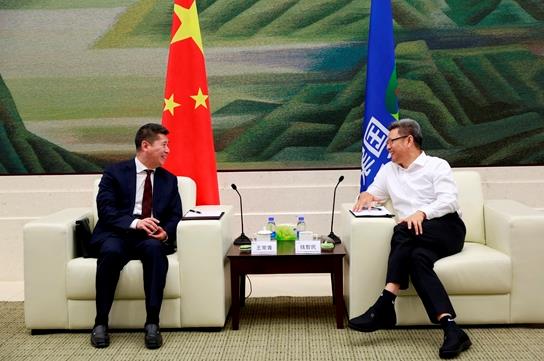 錢智民會(huì)見中信建投董事長(zhǎng)王常青、總裁李格平