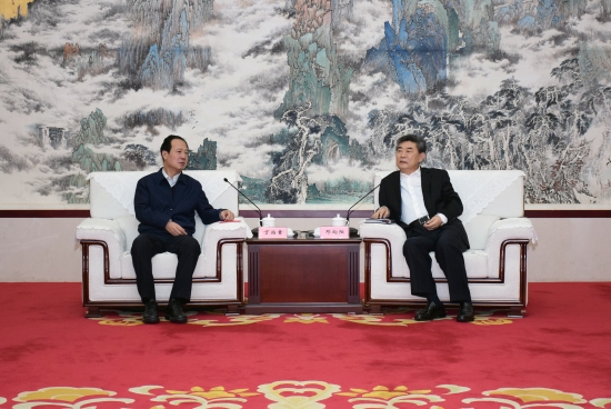 丁焰章拜會(huì)安徽省委常委、常務(wù)副省長(zhǎng)鄧向陽(yáng)