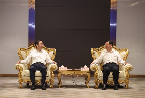 國家電網(wǎng)董事長、黨組書記辛保安拜會河南省委書記樓陽生、省長王凱