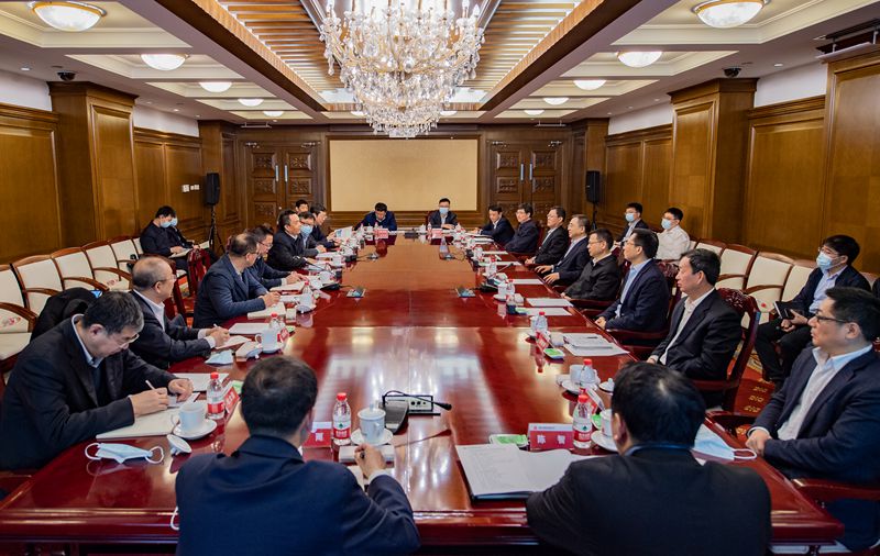 鄒磊、寇偉會見哈電集團(tuán)董事長曹志安、總經(jīng)理吳偉章