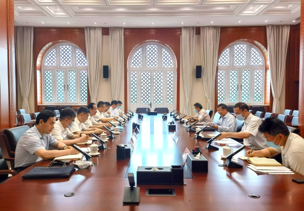 丁焰章拜訪國家能源局黨組書記、局長章建華
