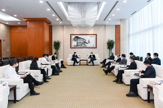華能集團總經(jīng)理、黨組副書記鄧建玲會見沈鼓集團董事長戴繼雙