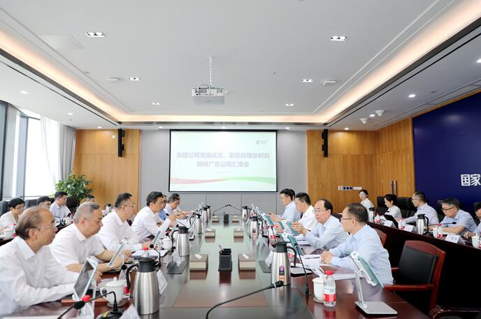 國家電投黨組成員、副總經理徐樹彪拜會廣東省委常委、常務副省長張虎