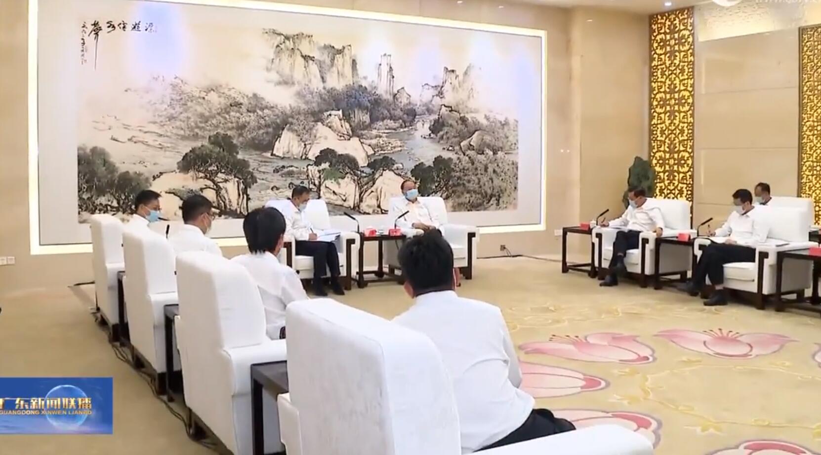 大唐集團(tuán)黨組書記、董事長鄒磊拜會廣東省委書記黃坤明、省長王偉中