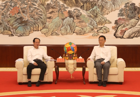 中國電建黨委書記、董事長丁焰章拜會(huì)廣西壯族自治區(qū)黨委書記劉寧、自治區(qū)主席藍(lán)天立
