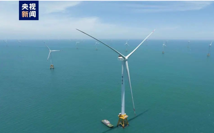 全球首臺16兆瓦超大容量海上風電機組并網發(fā)電！