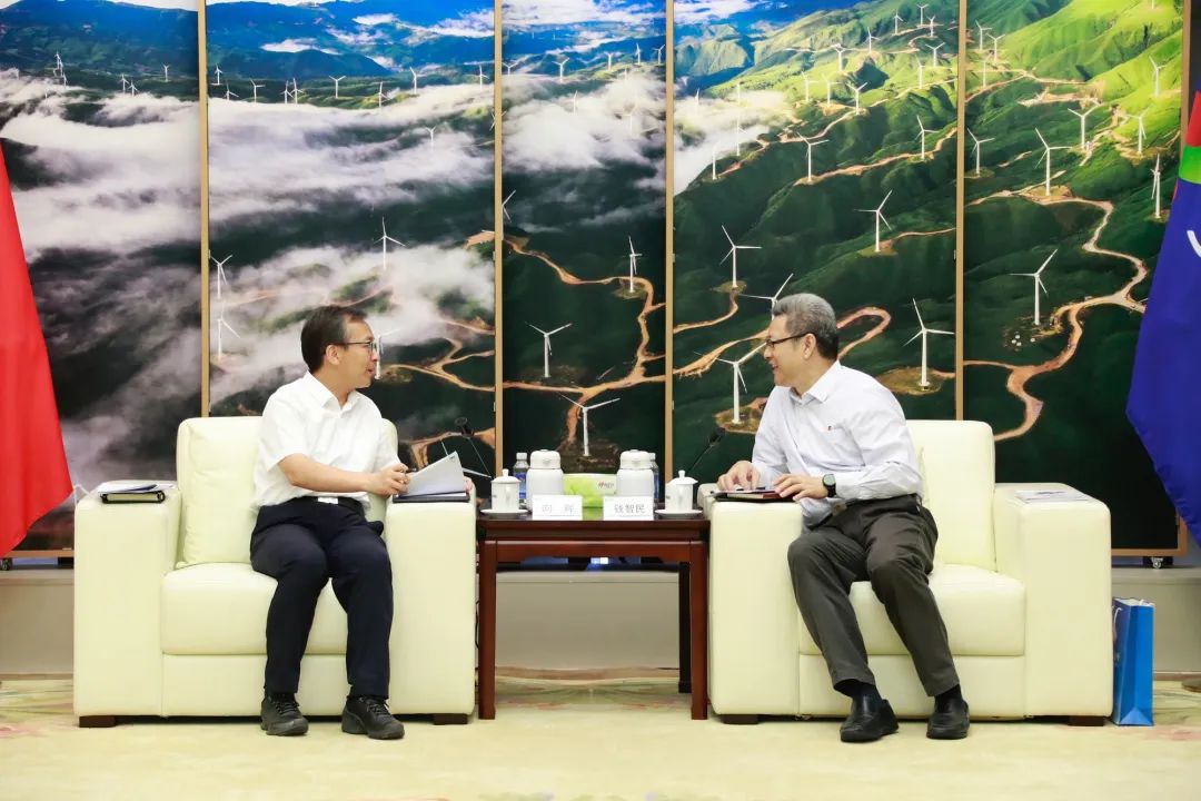 國家電投黨組書記、董事長錢智民會見河北省滄州市市長向輝