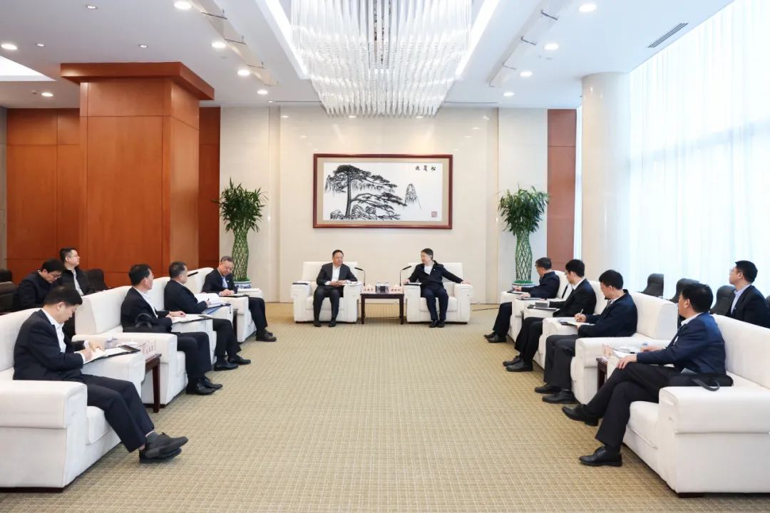 華能集團黨組書記、董事長溫樞剛會見中國鐵建黨委書記、董事長汪建平