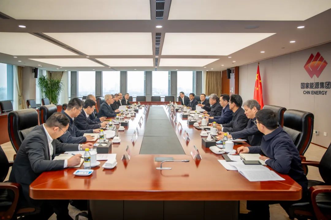 國家能源集團(tuán)黨組書記、董事長(zhǎng)劉國躍會(huì)見中國一重黨委書記、董事長(zhǎng)徐鵬