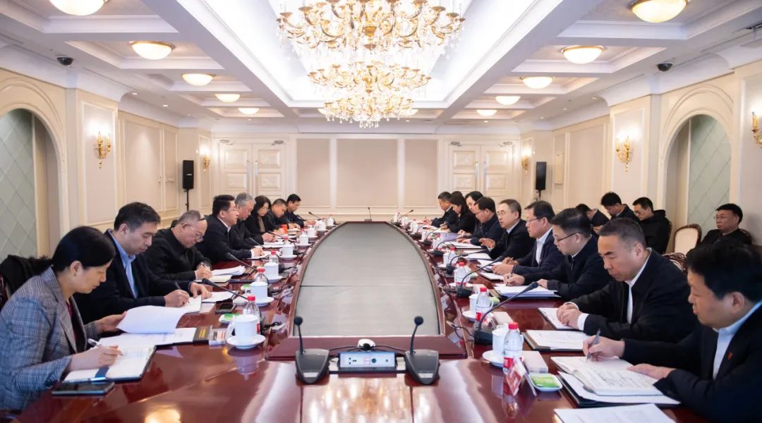 大唐集團(tuán)黨組書記、董事長(zhǎng)鄒磊與北京市副市長(zhǎng)高朋座談交流