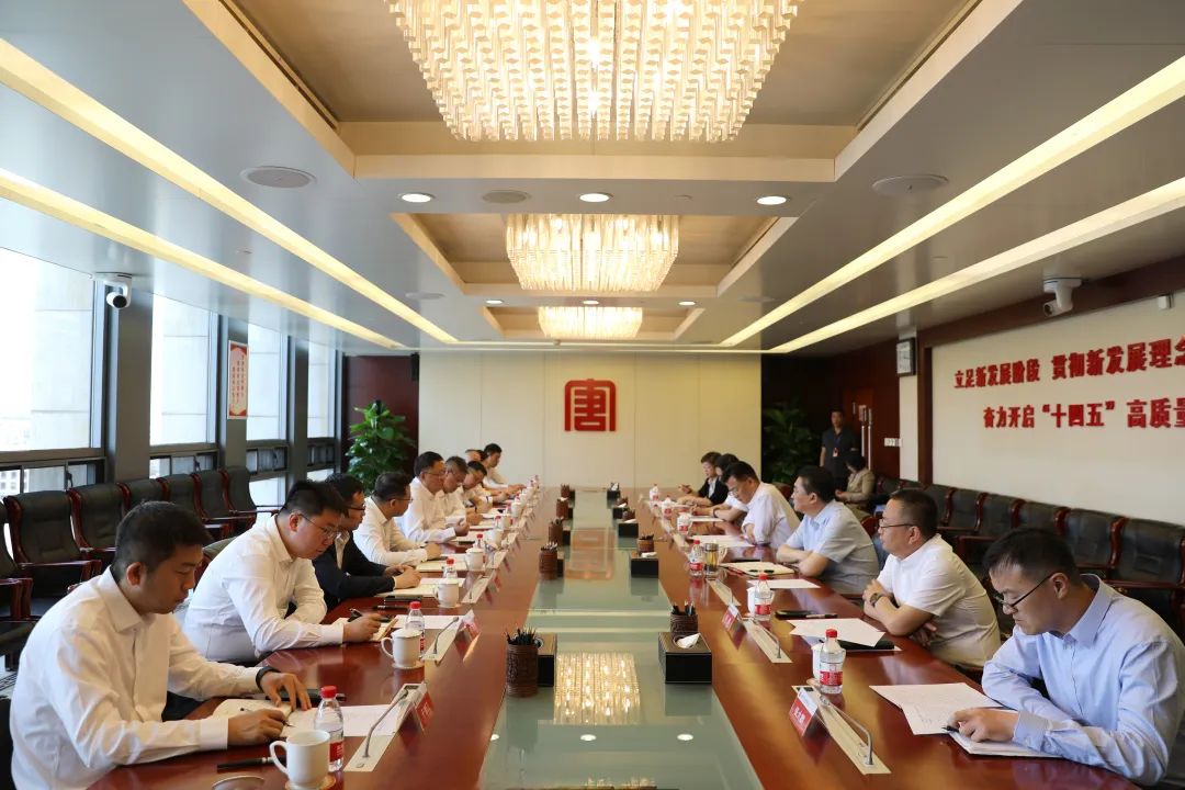 中建一局黨委書記、董事長(zhǎng)吳愛國(guó)拜會(huì)大唐國(guó)際黨委書記、董事長(zhǎng)王順啟