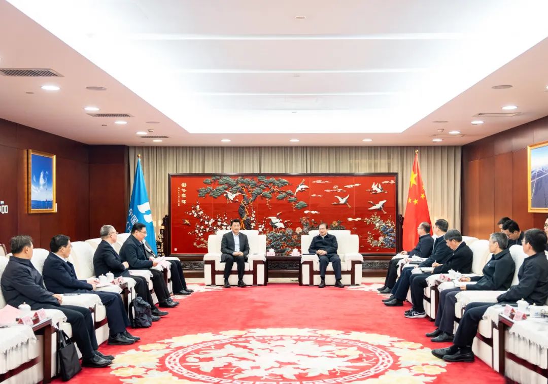 華電集團(tuán)黨組書記、董事長江毅會(huì)見揚(yáng)州市委書記王進(jìn)健