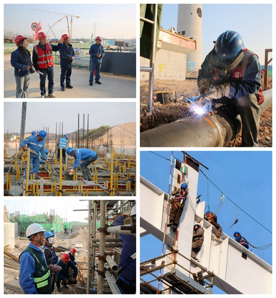 尋找“最美建設(shè)者”！陜煤石電開展工地?cái)z影主題黨日活動(dòng)