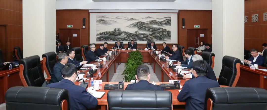 中核集團(tuán)會見東方電氣集團(tuán)總經(jīng)理、黨組副書記張彥軍一行